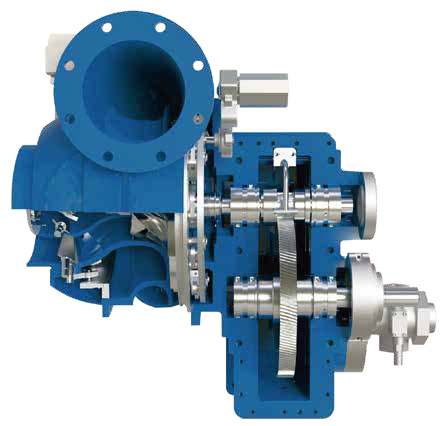 GL gearbox and shaft arrangement