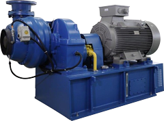 Geared turbo blower