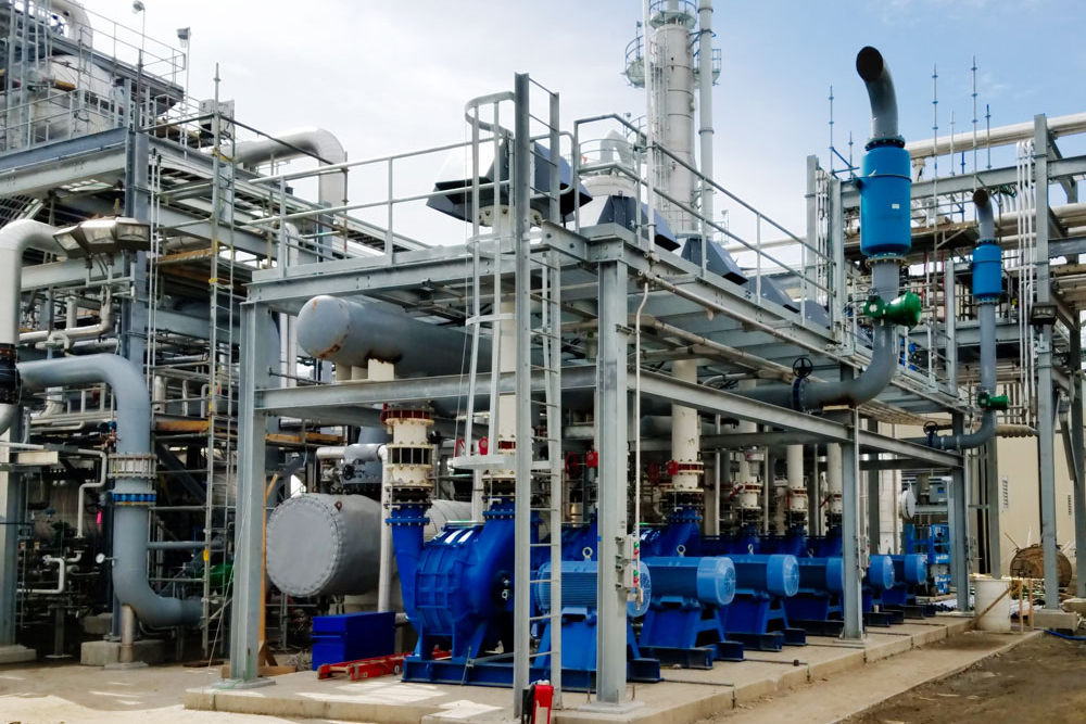 Petro-chemical blower equipment