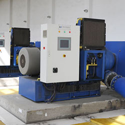 Multiple packaged blower systems